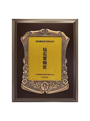 恒輝安防鉆石營銷獎-2023年